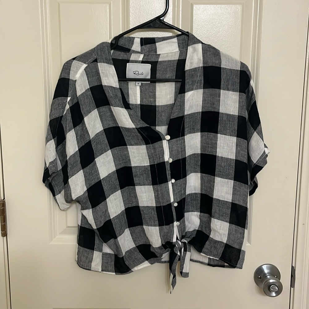 Rails gingham shirt